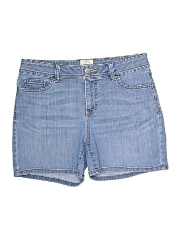 St. John's Bay Denim Shorts (view 1)