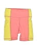 Hanna Andersson Color Block Pink Board Shorts Size 4 - photo 1