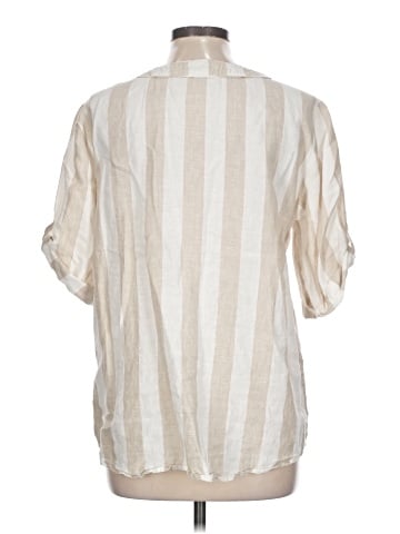 Ellen Tracy 3/4 Sleeve Button-Down Shirt (view 2)
