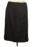 Le Suit 100% Polyester Chevron-herringbone Black Formal Skirt Size 16 - photo 1