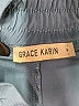 Grace Karin Color Block Blue Casual Pants Size M - photo 7