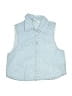 Zara 100% Cotton Blue Sleeveless Button-Down Shirt Size XS - photo 1