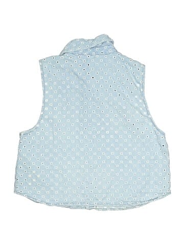 Zara Sleeveless Button-Down Shirt (view 2)