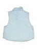 Zara 100% Cotton Blue Sleeveless Button-Down Shirt Size XS - photo 2