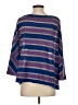 Free People Purple 3/4 Sleeve Top Size S - photo 2