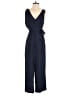 Speechless Solid Blue Jumpsuit Size M - photo 1
