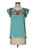 THML Teal Sleeveless Blouse Size XS - photo 1