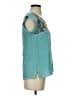 THML Teal Sleeveless Blouse Size XS - photo 4