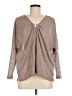 Ariella Metallic Brown Pullover Sweater Size M - photo 1