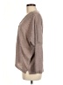 Ariella Metallic Brown Pullover Sweater Size M - photo 5