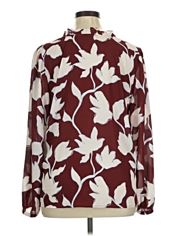 Ann Taylor Factory Long Sleeve Blouse (view 2)