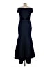 Eliza J Blue Cocktail Dress Size 14 - photo 2