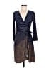 BCBGMAXAZRIA Blue Casual Dress Size M (petite) - photo 1