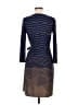 BCBGMAXAZRIA Blue Casual Dress Size M (petite) - photo 2