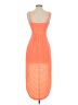 Mimi Chica 100% Polyester Stripes Orange Casual Dress Size S - photo 2