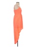 Mimi Chica 100% Polyester Stripes Orange Casual Dress Size S - photo 4