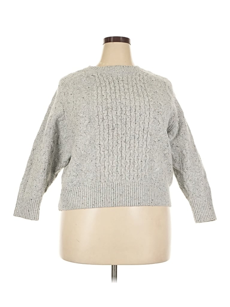 Pre-owned Universal Thread Pullover Sweater In Gray