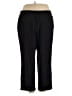 Roz & Ali Solid Black Active Pants Size 22 - photo 1