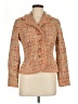 Teri Jon by Rickie Freeman Tweed Orange Jacket Size 6 - photo 1