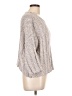 dip Metallic Silver Pullover Sweater Size L - photo 4