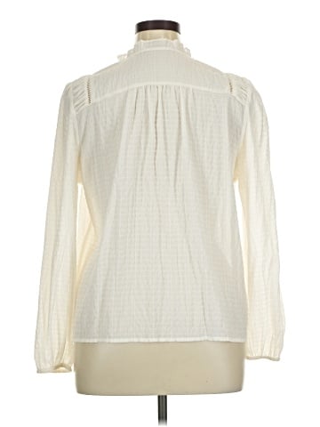 Ann Taylor LOFT Long Sleeve Blouse (view 2)
