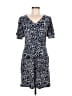 Tommy Hilfiger Print Blue Casual Dress Size 6 - photo 1