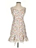 The East Order 100% Polyester Floral White Cocktail Dress Size S - photo 1