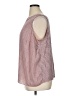 Ann Taylor LOFT Pink Sleeveless Blouse Size 16 - photo 5