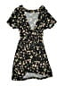 Lands' End Floral Black Dress Size L (kids) - photo 1