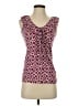 Merona Burgundy Sleeveless Blouse Size XS - photo 1