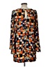 Atmosphere 100% Polyester Print Orange Casual Dress Size UK 14 / US 10 - photo 2