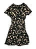 Lands' End Floral Black Dress Size L (kids) - photo 2