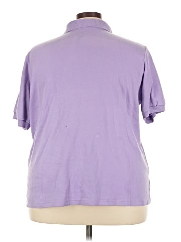 Woman Within Short Sleeve Blouse (view 2)