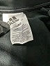 Adidas 100% Polyester Black Zip Up Hoodie Size 6 - photo 3