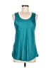 BOSS by HUGO BOSS Teal Sleeveless Top Size 8 - photo 1
