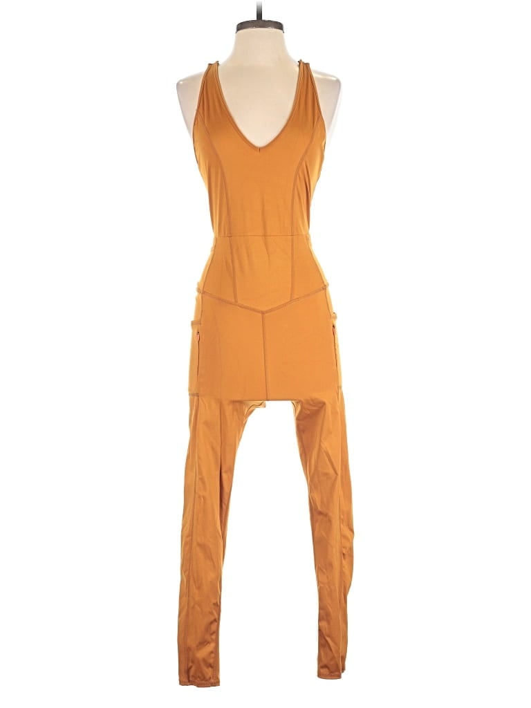 Pre-owned Fp Movement Jumpsuit In Orange