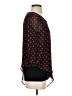 AGB 100% Polyester Black 3/4 Sleeve Blouse Size S - photo 4