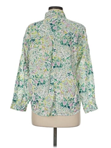 Cynthia Rowley Long Sleeve Button-Down Shirt (view 2)