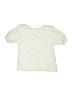 Zara Ivory Short Sleeve Blouse Size 11 - 12 - photo 2