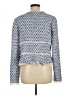 Rebecca Taylor Tweed Blue Jacket Size 6 - photo 2