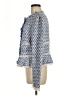 Rebecca Taylor Tweed Blue Jacket Size 6 - photo 5