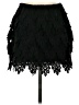 Lulumari 100% Polyester Black Formal Skirt Size S - photo 1