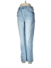 Zara Hearts Blue Jeans Size 6 - photo 1