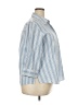 Foxcroft 100% Cotton Stripes Blue 3/4 Sleeve Button-Down Shirt Size 18 - photo 4