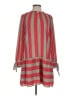 Ann Taylor LOFT 100% Polyester Stripes Red Casual Dress Size S - photo 1