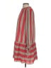 Ann Taylor LOFT 100% Polyester Stripes Red Casual Dress Size S - photo 5