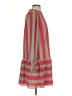 Ann Taylor LOFT 100% Polyester Stripes Red Casual Dress Size S - photo 4