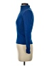 Moda International 100% Cotton Blue Turtleneck Sweater Size S - photo 5