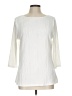 Absolutely Famous Ivory 3/4 Sleeve Blouse Size L - photo 1