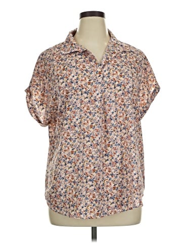 Timeson Short Sleeve Blouse (view 1)
